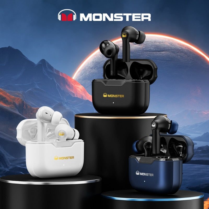 Monster XKT02 TWS Earbuds with Unbeatable Battery Life