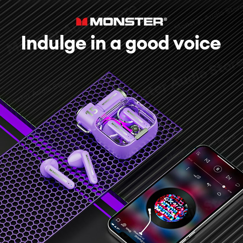 Original Monster XKT15 Bluetooth Earphones